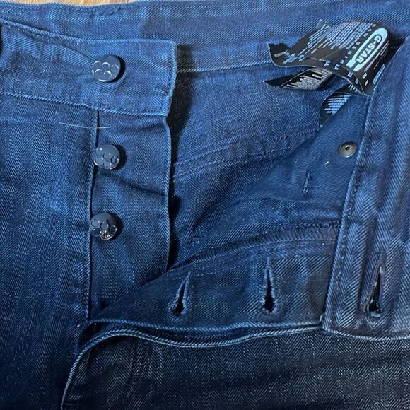 G-Star Raw x Marc Newson Hereingbone Jeans 30x32 - Picture 4 of 9